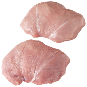 Schweins-Huft, tiefgekühlt, 2 x ca. 1 kg