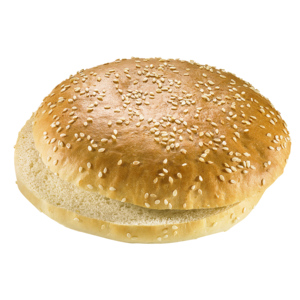 Economy Hamburger Maxi Bun Sesam, tiefgekühlt, geschnitten, Ø 15 cm, 24 x 126 g Economy Hamburger Maxi Bun Sesam, tiefgekühlt, geschnitten, Ø 15 cm, 24 x 126 g