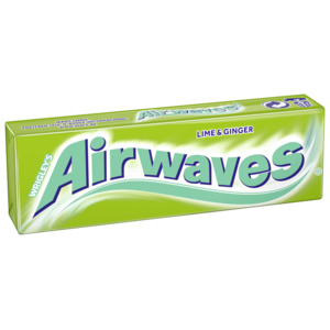 Airwaves Lime & Ginger, 30 x 14g