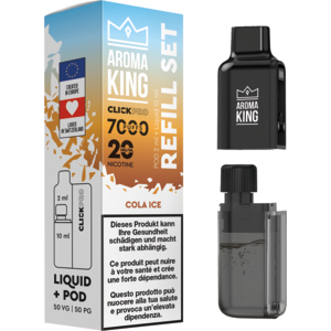 Aroma King Click Pro 7000 Cola Ice (Pod + Liquid) (10) Aroma King Click Pro 7000 Cola Ice (Pod + Liquid) (10)