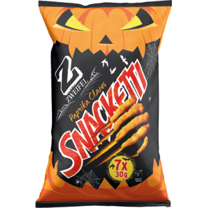 Zweifel Snacketti Paprika Claws Halloween, 6 x 30 g