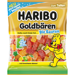 Haribo Goldbären Die Sauren, 18 x 175 g Haribo Goldbären Die Sauren, 18 x 175 g