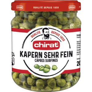 Chirat Kapern, sehr fein, 9 x 200 g Chirat Kapern, sehr fein, 9 x 200 g