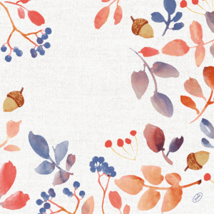 Bio Dunisoft Servietten Autumn gradient, 40 x 40 cm, 60 St