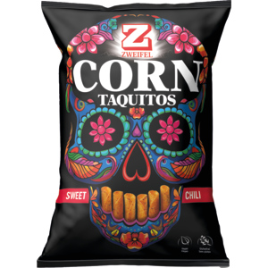 Zweifel Corn Taquitos Sweet Chili, 125 g Zweifel Corn Taquitos Sweet Chili, 125 g