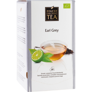 Finest Organic Bio Tee Earl Grey, 24 x 1,2 g Finest Organic Bio Tee Earl Grey, 24 x 1,2 g