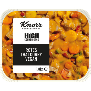 High Convenience Rotes Thai Curry, vegan, tiefgekühlt, 2 x 1,8 kg High Convenience Rotes Thai Curry, vegan, tiefgekühlt, 2 x 1,8 kg