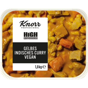 High Convenience Gelbes Indisches Curry, vegan, tiefgekühlt, 1,8 kg High Convenience Gelbes Indisches Curry, vegan, tiefgekühlt, 1,8 kg