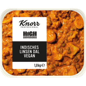 High Convenience Indisches Linsen Dal, vegan, tiefgekühlt, 2 x 1,8 kg High Convenience Indisches Linsen Dal, vegan, tiefgekühlt, 2 x 1,8 kg