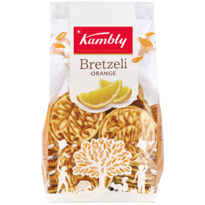 Kambly Bretzeli Orange, 150 g