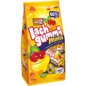 Nimm2 Lachgummi Minis, 60 Stück