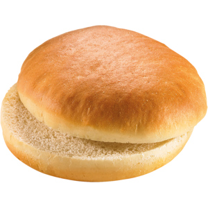 Economy Hamburger Bun tiefgekühlt, geschnitten, Ø 9,8 cm, 48 x 55 g Economy Hamburger Bun tiefgekühlt, geschnitten, Ø 9,8 cm, 48 x 55 g