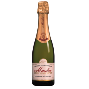 Mauler Cordon Rosé Demi-Sec, 37,5 cl Mauler Cordon Rosé Demi-Sec, 37,5 cl