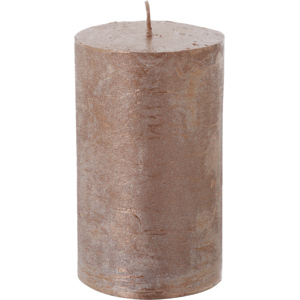 Zylinderkerze Rustico lackiert, 60 x 100 mm, 35 h, kupfer Zylinderkerze Rustico lackiert, 60 x 100 mm, 35 h, kupfer
