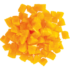 KM Bio Orangen Blond Würfel grob, 1 kg KM Bio Orangen Blond Würfel grob, 1 kg