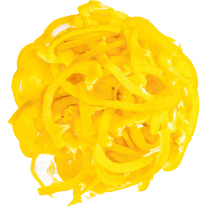 KM Peperoni gelb Streifen, 1 kg