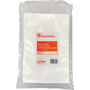 Economy Vakuumbeutel 70 µm, 200 x 300 mm, Pack zu 100 Stück