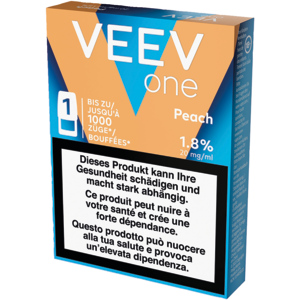 Veev One Pods Peach 5 Stück Veev One Pods Peach 5 Stück