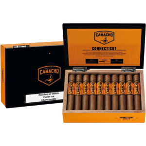 Camacho Connecticut Robusto Cello, Kiste zu 20 Zigarren