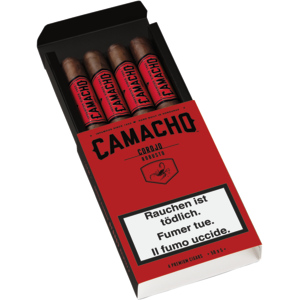 Camacho Coroja Robusto Cello, Etui zu 4 Zigarren