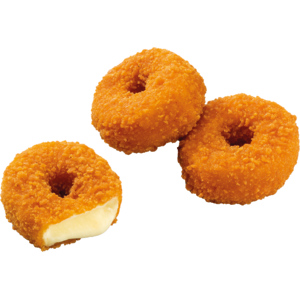 Alpenhain Back Camembert Donuts, surgelati, 90 x 25 g