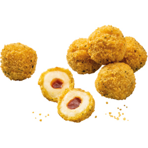 Alpenhain Mozzarella Bites Tomatenfüllung, tiefgekühlt, 150 x 15 g Alpenhain Mozzarella Bites Tomatenfüllung, tiefgekühlt, 150 x 15 g