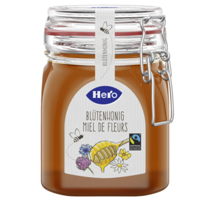 Hero Fairtrade Blütenhonig flüssig, 6 x 1 kg