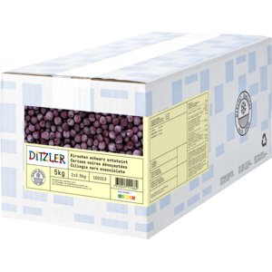 Ditzler Kirschen schwarz entsteint, Import, TK, 2 x 2,5 kg