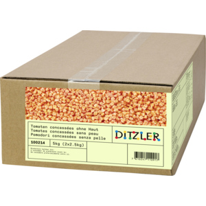 Ditzler Tomates concassées 10 x 10 mm TK, 2 x 2,5 kg Ditzler Tomates concassées 10 x 10 mm TK, 2 x 2,5 kg