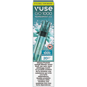 Vuse GO 1000 Peppermint Ice 20mg Vuse GO 1000 Peppermint Ice 20mg