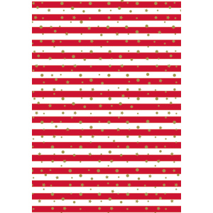 Geschenkpapier Kraft rot 70 cm x 5 m