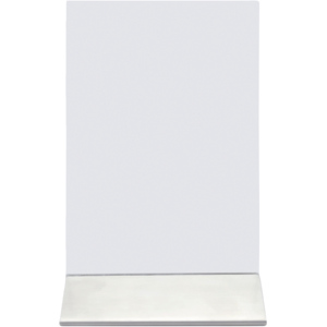 Securit Acry Tischtafel mit Edelstahlfuss, A6, 16,5 x 10,5 cm Securit Acry Tischtafel mit Edelstahlfuss, A6, 16,5 x 10,5 cm