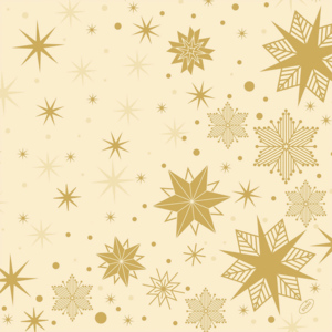 Bio Dunisoft Servietten, 40 x 40 cm, Stargazing cream, 60 Stück Bio Dunisoft Servietten, 40 x 40 cm, Stargazing cream, 60 Stück