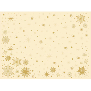 Bio Dunicel Tischset, Stargazing cream, 30 x 40 cm, 100 Stück