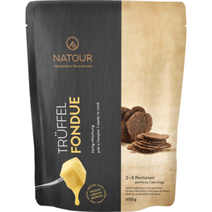 Natour Fondue Trüffel, fixfertig, frisch, 600g Natour Fondue Trüffel, fixfertig, frisch, 600g