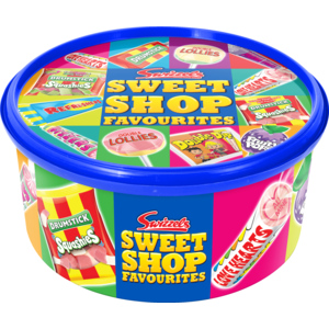 Swizzles Sweet Shop Favourite Tub, 650 g Swizzles Sweet Shop Favourite Tub, 650 g