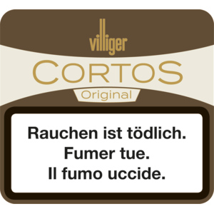 Villiger Cortos Original,  Pack zu 5 Etui x 20 Stück
