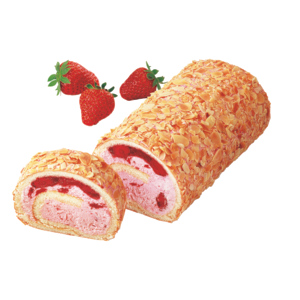 Kern & Sammet Erdbeer-Roulade, tiefgekühlt, 3 x 1 kg Kern & Sammet Erdbeer-Roulade, tiefgekühlt, 3 x 1 kg