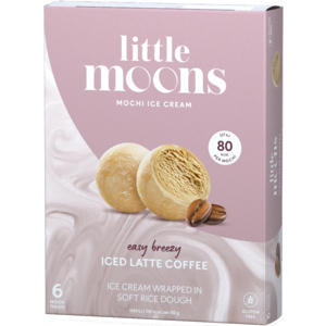 Mochi Iced Latte, tiefgekühlt, 6 x 32 g Mochi Iced Latte, tiefgekühlt, 6 x 32 g