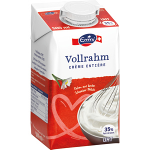 Emmi Vollrahm 35%, UHT, SIG, 12 x 5 dl