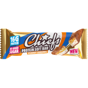 Chiefs Soft Bar Peanut Caramel, 55 g Chiefs Soft Bar Peanut Caramel, 55 g