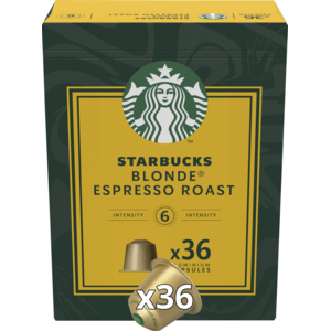 Starbucks NKK Blonde Espresso Roast, 36 Kapseln Big Pack