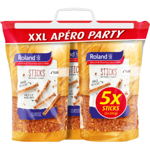 Roland Sticks-Tasche, 5 x 200 g Roland Sticks-Tasche, 5 x 200 g
