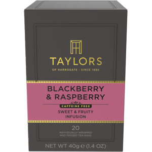 Taylors of Harrogate - Blackberry and Raspberry Tea, 6 x 20 Beutel Taylors of Harrogate - Blackberry and Raspberry Tea, 6 x 20 Beutel