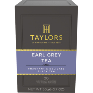 Taylors of Harrogate - Earl Grey Tea, 6 x 20 Beutel Taylors of Harrogate - Earl Grey Tea, 6 x 20 Beutel