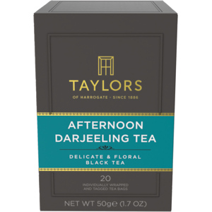 Taylors of Harrogate - Afternoon Darjeeling Tea, 20 Beutel Taylors of Harrogate - Afternoon Darjeeling Tea, 20 Beutel
