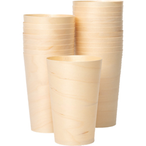 Becher Holz Arboloom 4dl+ Karton 20 x 60 Stück Becher Holz Arboloom 4dl+ Karton 20 x 60 Stück