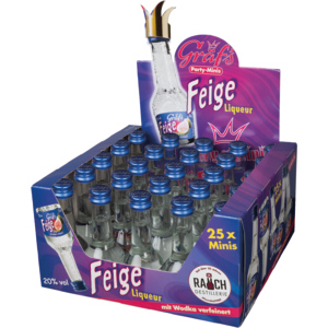 Feige mit Vodka 20%, 25 x 20ml