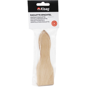 Kisag Raclette Spachtel Buchenholz FSC Pack zu 6 Stück Kisag Raclette Spachtel Buchenholz FSC Pack zu 6 Stück