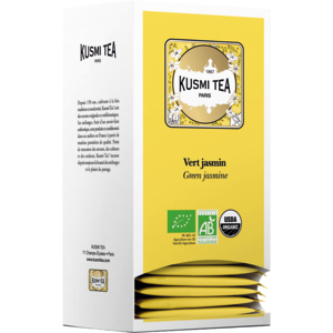 Kusmi Tea Bio Grüntee Jasmin, 25 x 2 g